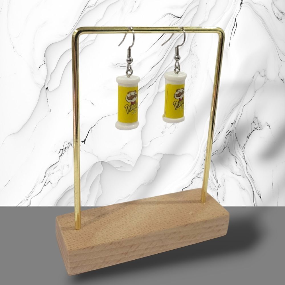 ✨️Pringles Original Chip Earrings✨️(2-A023-D)-Jewelry for Women - Picture 4 of 6